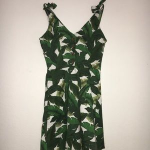 FOREVER 21 TROPICAL DRESS